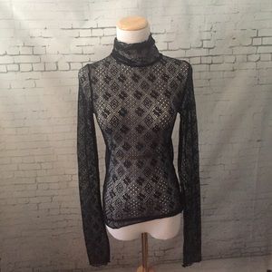 Free People Lace Longsleeve S